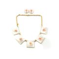 Marcello Minotto Earrings and collier parure